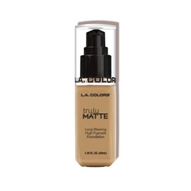 L.A. COLORS Truly Matte Foundation, Medium Beige CLM355
