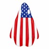 Inflatable Pool Float with Sunshade Canopy – American Flag Water