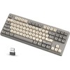 ATTACK SHARK M87 80 Teclado Inalámbrico para Juegos,87 Teclas Rainbow