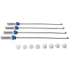 W10820048 Washing Machine Suspension Rod Kit Replacement for Whirlpool WTW6200SW3
