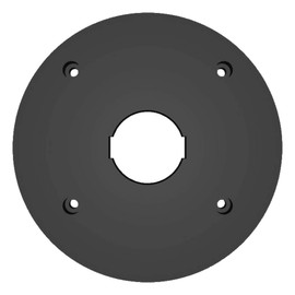 ULROAD Base Plate 2608000333 Sliding Plate Milling Plate Compatible with Bosch GFK600 GFK 600 550 GFK550 Professional Router Router Router Base Plate