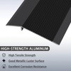 Lunghaa Aluminum Floor Transition Strip, Threshold Reducer for Doorway Ramp