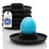 idea-station Neo Plastic Egg Cup Set of 6 – Black