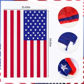 American Flag Cape Costume,4th of July Outfits for Women and Men Patriotic USA Independence Day Party Accessory Suit Blue,red