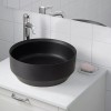 IKEA 505.220.59 New In Box IKEA BESSLINGEN Countertop sink, black/matte,