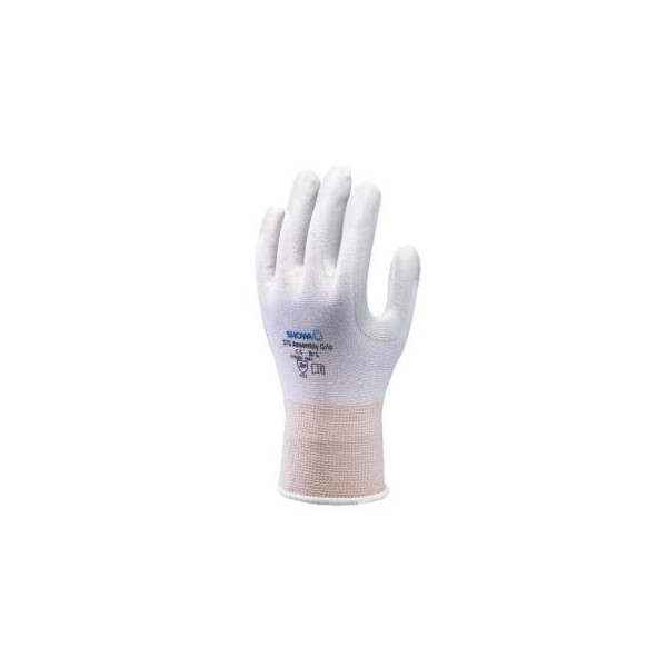 Showa Gloves - 370 5410306 NBR Nitrile EC 2-White Size