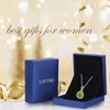 LAVUMO Sterling Silver Necklaces for Women Rose Gold Silver Cubic