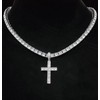 Cross Necklace for Men & Women, 2024 Trendy Iced Out