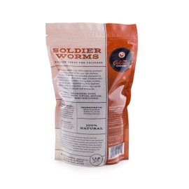 Fluker'S 15000 Dried Soldier Worm Chicken Treat - 1 Lbs,Brown