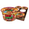 Nissin Hot & Spicy Ramen Noodle Soup, Fiery Beef, 3.28