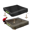 Robust Sandpit Cover, 150 x 150 cm, Square Sandpit Tarpaulin