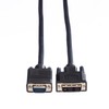3.0M SVGA to DVI Monitor Cable, Male to Male, Black