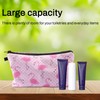 Tabanzhe Small Cosmetic Bag-Travel Makeup Bag Make Up Pouch for