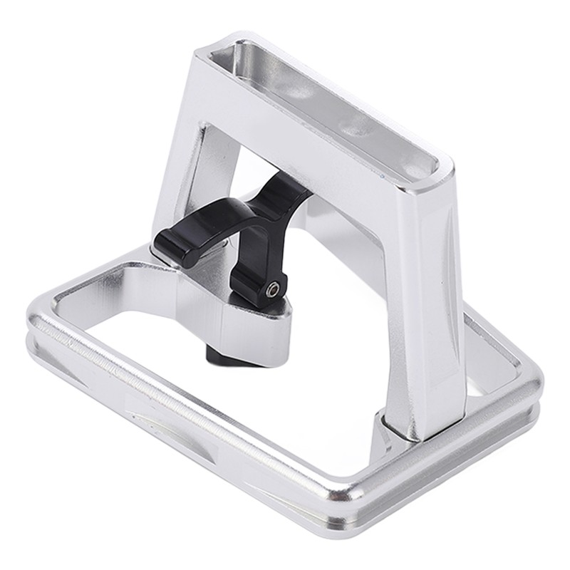 Folding Bike Front Carrier Adapter Aluminium Alloy Hollow Carved Mount