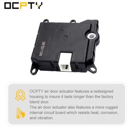 OCPTY Air Door Actuator 604-209 Fits for Ford Explorer for Mercury Mountaineer Replace for 1L2H19E616CD 1L2Z19E616CA YH1744 HVAC Blend Control Actuator,2Pack