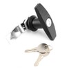 T-Handle Lock Twist Latch Garage Door Lock Zinc Alloy 2