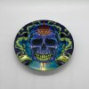Decorative plate skull Printed Game Table Side Table metal plate