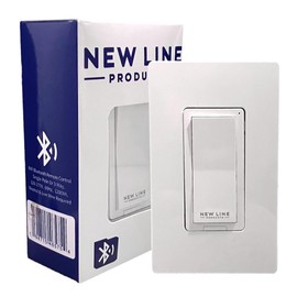 WiFi Bluetooth Smart Light Switch with APP Control Compatible with Alexa and Google Home Voice Control Touch Control Power Cut Off Easy Wall Install Works with Smart Life Tuya Remote Timer