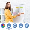 mizikuu Pack of 72 Magnetic Labels Writeable 30 x 80