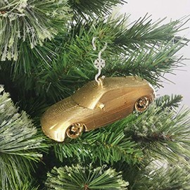 Jabtek Nissan 350z Christmas Tree Bauble Gold