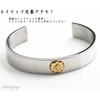 SilverKYASYA Stainless Steel Material Native Classic Eagle Metal Flat Bangle,