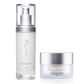 Dazzelslim Moisturizer Face Cream & Facial Serum Set, with Niacinamide, Sea Buckthorn Oil, & Pro-Xylane, Anti Wrinkle Cream, Deeply Hydrates & Smooths Fine Lines, Fragrance-Free, Made in Taiwan