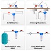 European Design Transparent Standard 10 inch Water Filter Housing, Presser