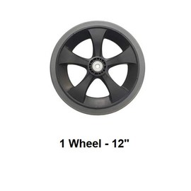 GRAY - REAR Wheel for Nova 330/332/352 Models ONLY - EACH - NOT FOR "CH" SERIAL # UNITS