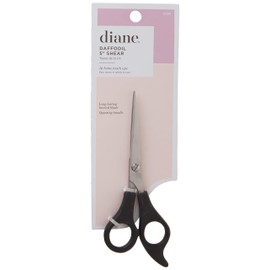 Diane Daffodil Shears – Hair Cutting Scissors for Salon, Barbershop or at Home – Small - 5” – Black – D599