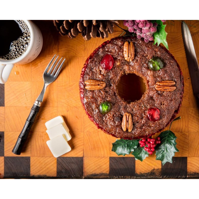 Assumption Abbey Fruit Cake in Traditional Tin, 2 lbs
