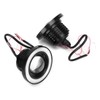 Pair 3.5in LED Fog Lights Angel Eyes with COB Universal