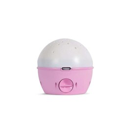 Chicco Next2Stars Baby Night Light, Pink | Star Light Projector for Cots and Cribs, Sound Sensor, 3 Light Effects and Music