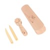 Tailors Clapper Seam Roller Point Turner Sewing Tool Finely Polished