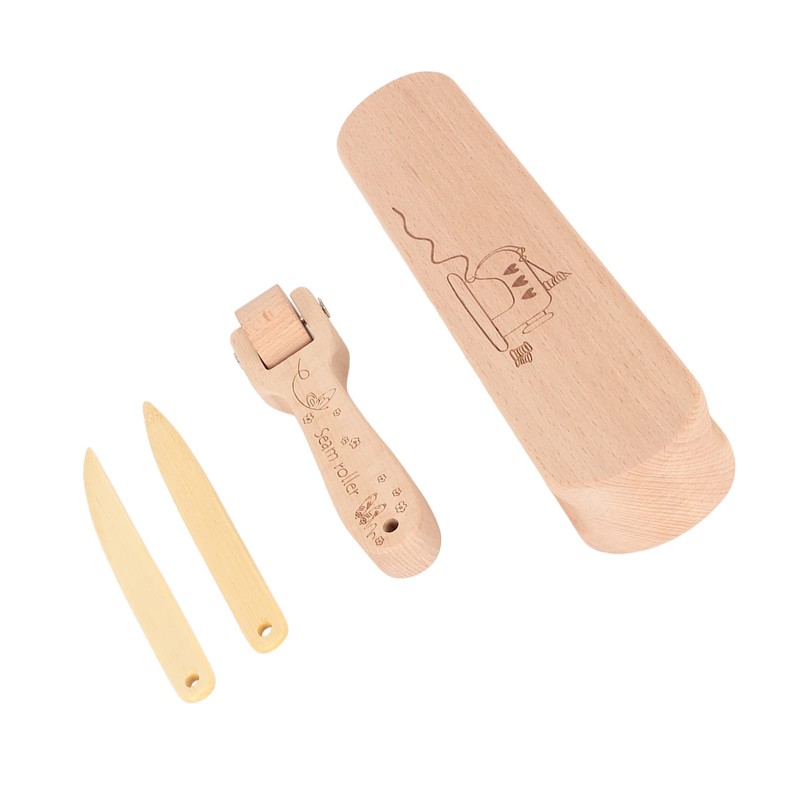 Tailors Clapper Seam Roller Point Turner Sewing Tool Finely Polished