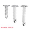 Qrity Self Tapping Screws M4.2 x 16 mm, Drill Tail