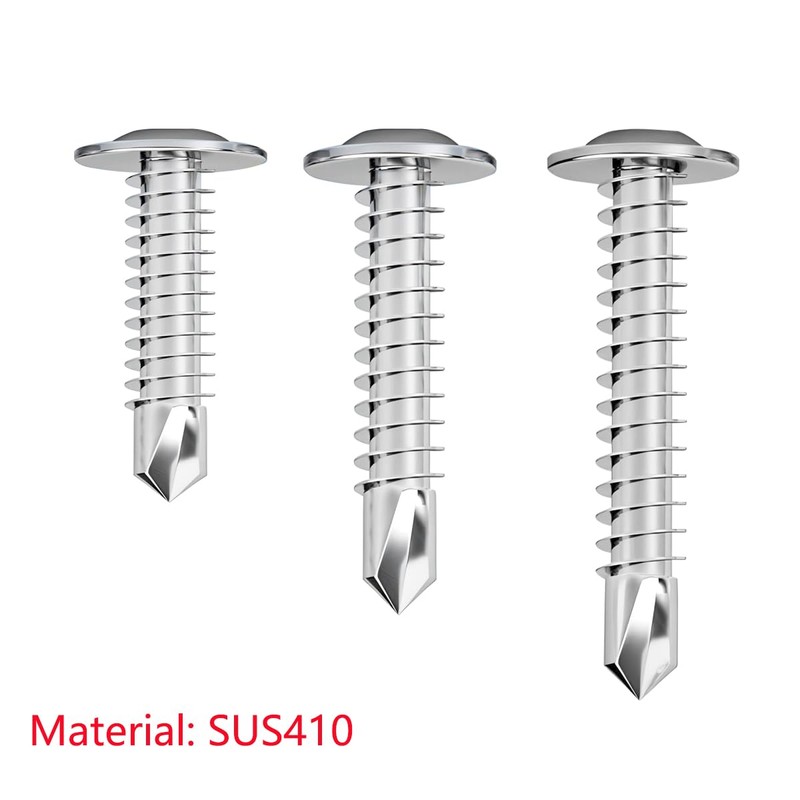 Qrity Self Tapping Screws M4.2 x 16 mm, Drill Tail