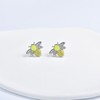 ZOCOYUU Bumble Bee Stud Earrings for Women, Bee Jewellery Gifts