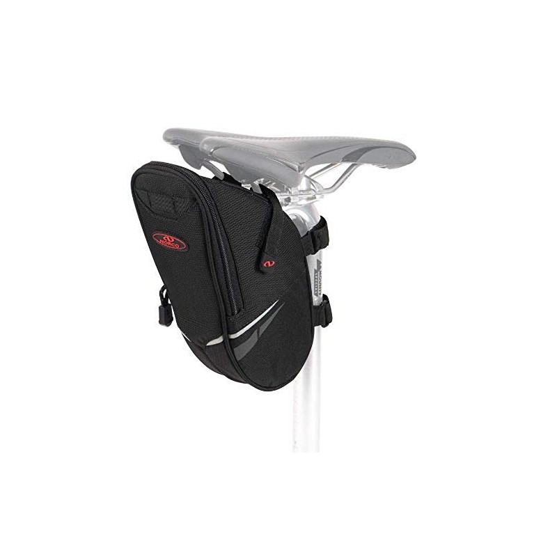 Norco Fahrradtasche Utah Satteltasche, Schwarz, 25 x 12 x 8