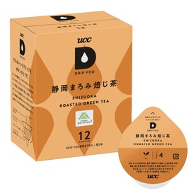 UCC Drip Pod, Dedicated Capsule, Shizuoka Roasted Tea, 12 Cups, 1.2 oz (36 g), Pod Capsule
