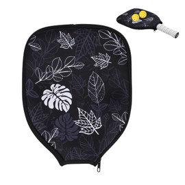 Neoprene Pickleball Paddle Cover, Pickleball Paddle Sleeve with Zipper Design Pickleball Racket Case Pickleball Racket Accessories for Racket Storage