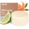 Vove Natural Dish Soap Bar | Bergamot & Grapefruit Essential