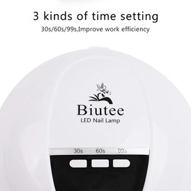 Biutee UV Light, LED Nail Dryer, 54W, Gel Nails, LED Light, Curing Light, Timer Setting, For Gel Nails, Resin Craft, Automatic Sensor, LCD Display
