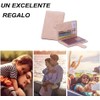 Cartera para pasaporte con bloqueo RFID Lumbor37 – Hebilla magnética,