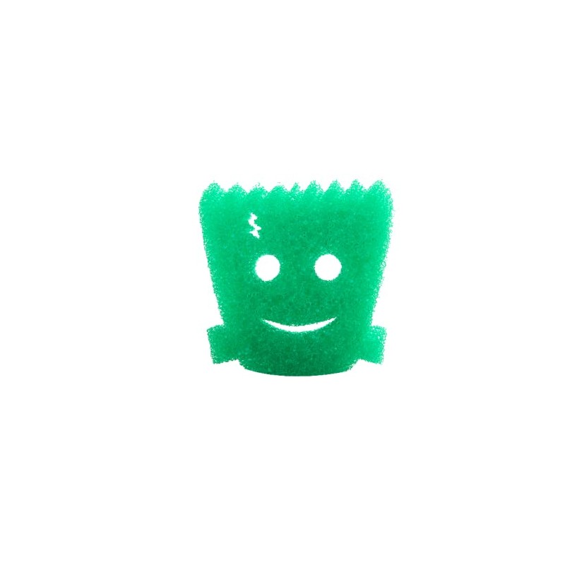 Esponja Scrub Daddy Monstruo Verde, Edición Especial 1 Pza (Esponja