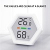 Digital Thermometer Hygrometer, Indoor Temperature and Humidity Gauge, with Air