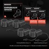 Frankberg 4 x Parking Sensors Front Rear Compatible with 3