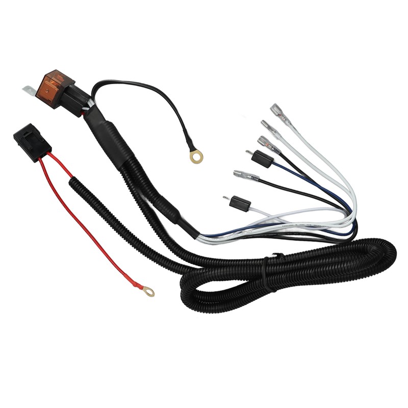 12V Horn Wiring Harness Relay Kit 1.9m Cable 50W One