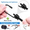 High-strength Material: The bungee cords hooks are made of high-quality