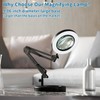HITTI 【Upgraded】 12X LED Magnifying Lamp, 1,800 Lumens Stepless Dimmable,