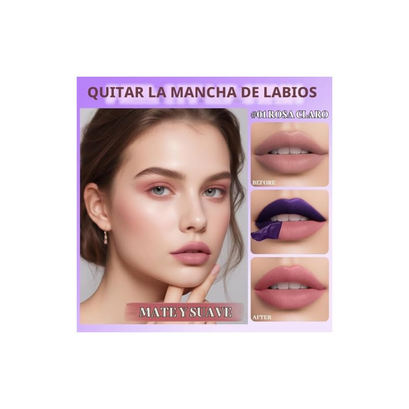Peel Off Lip Stain, Delineador de Labios Despegable A Prueba